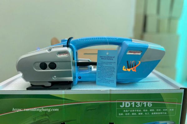 Máy đóng đai nhựa dùng pin JD-13/16 cầm tay